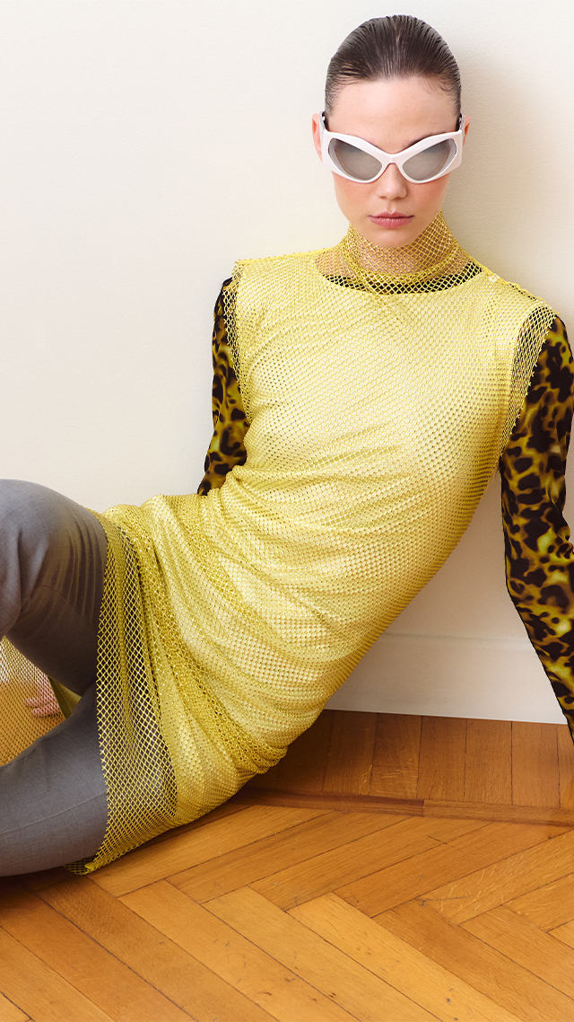 Robe sans manches à strass