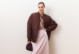 Palette rose et marron